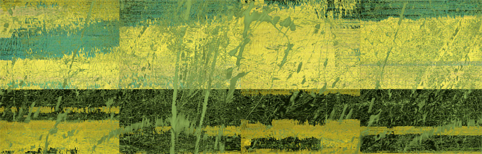 „la brousse“, Pigmentdruck, Leinwand auf Holzmalgrund, 125 x 40cm.  Preis auf Anfrage
