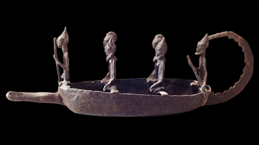 Mali, Bronzeschiff der Dogon
