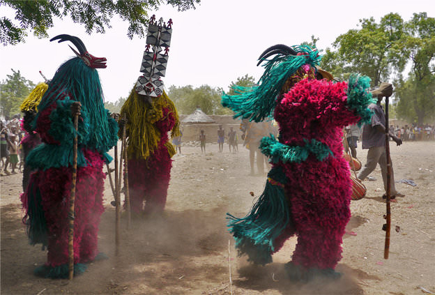 Maskenfest in Pouni, Burkina Faso 2011