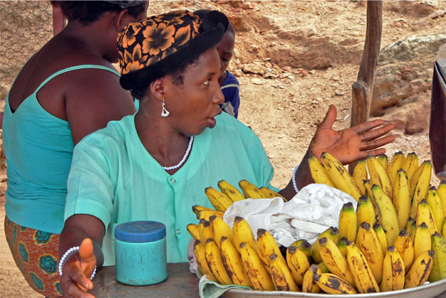Marktfrau, Ghana 2005