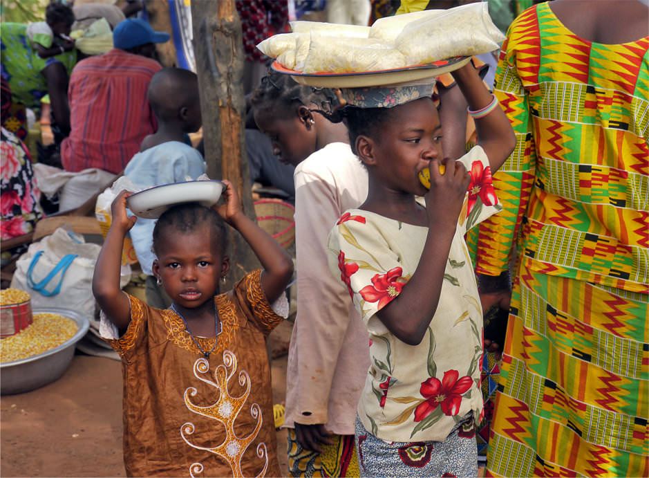 Markt in Orodara, Burkina Faso 2011