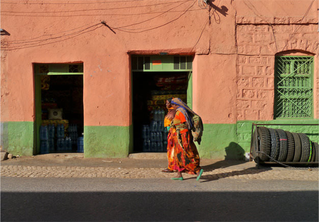 Marktfrauen, Harar, Äthiopien 2015